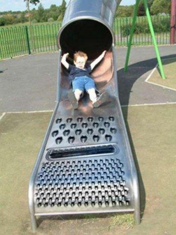 Cheese Grater Slide